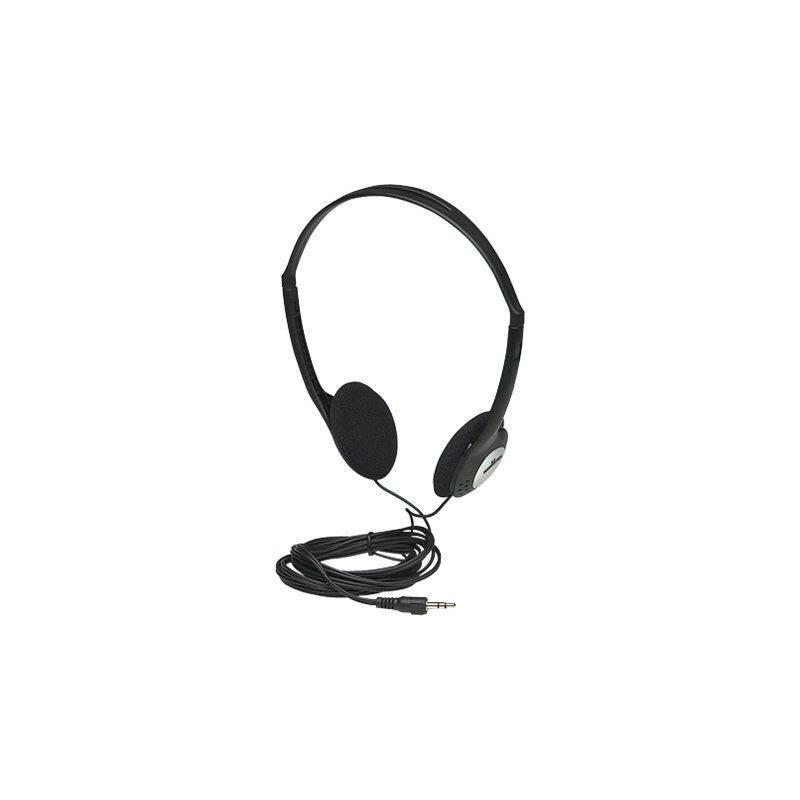 Manhattan Stereo Headphones Kopfhörer über dem Ohr Schwarz