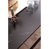 thumbnail of Couchtisch 100x60x40 cm mit Marmor Optik Schwarz, Wohnzimmertisch mit Metall-Gestell, Sofatisch Eckig Tisch Wohnzimmer,