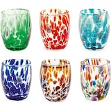 thumbnail of H&H Set 6 Bicchieri Veneziano, Vetro, Decorato, cl 5