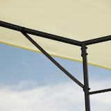 thumbnail of Carpa 2,97x2,97x2,6m Cenador Jardin Marco de Acero y 4 Paraviento lateral Color Crema