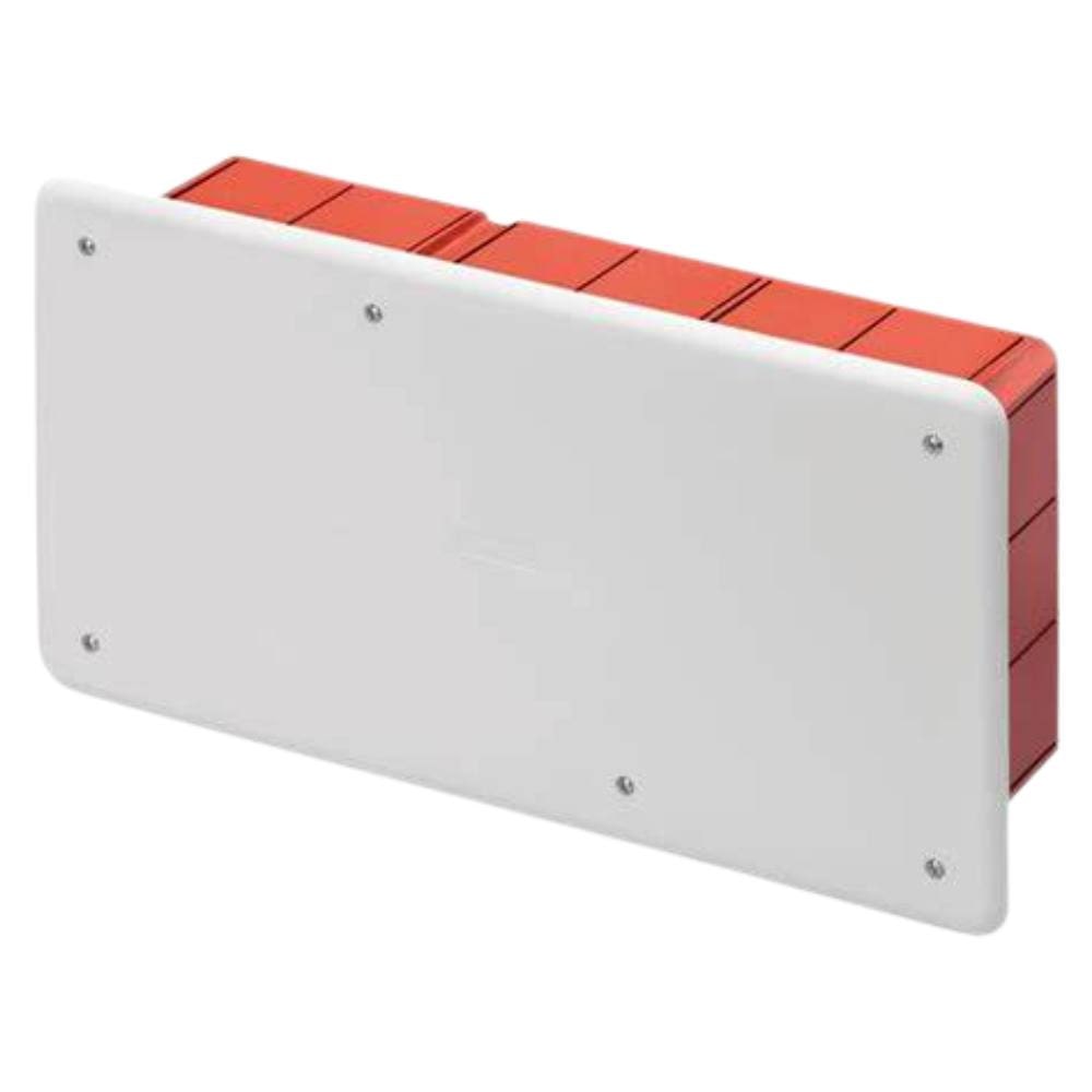 Gewiss cassette da incasso serie 48 in tecnopolimero con coperchio bianco *** dimensioni : 294 x 152 x 75 millimetri