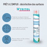 thumbnail of Wyritol désinfectant grands espaces 750 ml - purifie l'atmosphère, désinfecte les surfaces, objets et textiles
