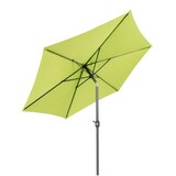 thumbnail of XXL Alu Sonnenschirm Ø 3m Kurbelschirm Garten Balkon Terrasse knickbar lime-grün : Lime-grün