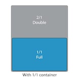 thumbnail of Bac inox GN 1/1 40mm - 530 x 40 x 325 mm - MATFER BOURGEAT