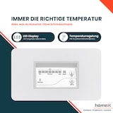 thumbnail of homeX Gefriertruhe, Tiefkühltruhe klein - 142 Liter, 4-Sterne Gefrieren, Kühltruhe mit Super-Frost-Funktion, FT1125-W