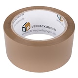 thumbnail of 18 x Klebeband (4,8 cm x 66 m) braun Packband Paketband Kleberolle leise abrollend klebstark BB-Verpackungen PP28