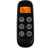 thumbnail of BALDERIA Elektrokamin Phanos | Elektrischer Standkamin, Heizung, LED-Beleuchtung, 3D-Flammeneffekt & Fernbedienung | Hellbraun