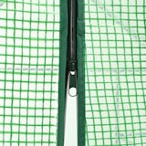 thumbnail of vidaXL Begehbares Gewächshaus mit 12 Regalen Stahl 143 x 214 x 196 cm