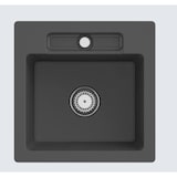 thumbnail of Villeroy&Boch Spülbecken, Küchenspüle Siluet 50 S Graphite 510x510mm, Unterschrankbreite 50cm