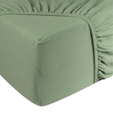 thumbnail of DoubleDry Hoeslaken Jersey 90 x 200 cm - 100% katoen - oud groen