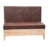 thumbnail of Banco Daytona madera tapizado