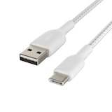 thumbnail of BELKIN Câble tressé USB-A USB-C 2m blanc