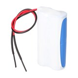 thumbnail of Akkupack 4,8V 5000mAh NiMH4850 F2x2 Doppelstange Notleuchten 20cm Kabel Doppelstange
