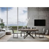 thumbnail of Itamoby Tavolo allungabile 90x200/304 cm Famas noce telaio Antracite