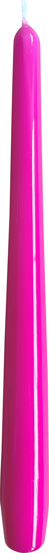 thumbnail of Gelackte Spitzkerzen Fuchsia Pink 240 x Ø 23 mm, 12 Stück