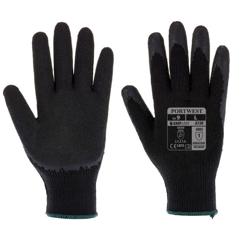 Portwest - Gants manutention tricotés enduit latex CLASSIQUE http://carbonn.fr/img/co/1276.jpg Taille 10