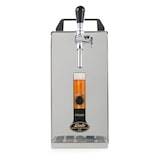 thumbnail of Komplett Set - Bierzapfanlage, Bierzapfen PYGMY 20/K mit Membranpumpe, 1-leitig Trockenkühlgerät aus Edelstahl, 25 Liter/h, Zapfkopf: ohne