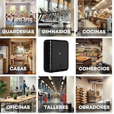 thumbnail of Dispensador de Papel secamanos negro, hasta 600 Toallas de Papel Zig Zag de Capacidad, Fabricado en ABS,Incluye Llave de Seguridad