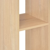 thumbnail of Mesa alta de bar color roble 60x60x110 cm