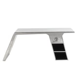 thumbnail of SIT Möbel Airman bureau, aluminium look met sierschroeven | B 175 x D 60 x H 75 cm | zilver | 81707-21 | Serie AIRMAN