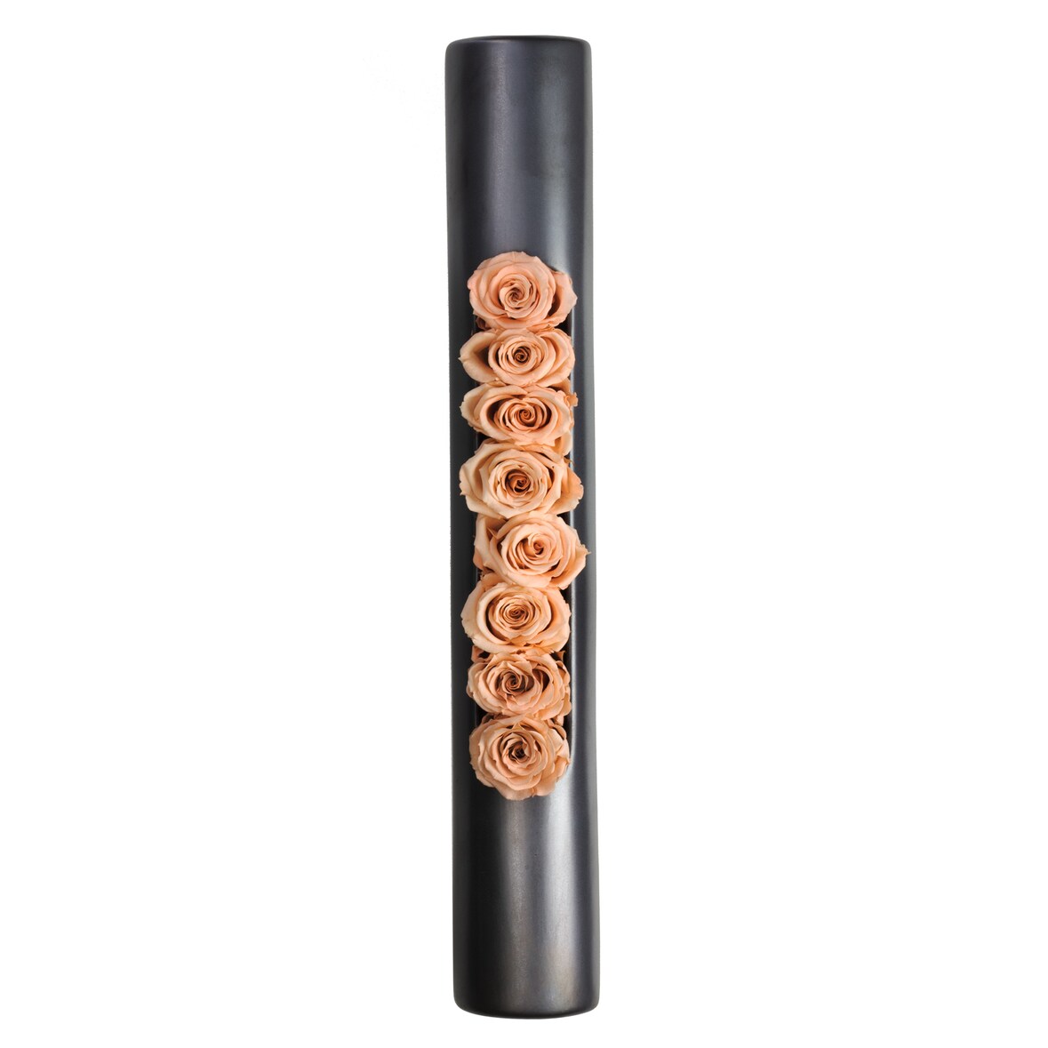 Infinity-Bloom Tube - anthrazit/rosé - 40x6,5 cm