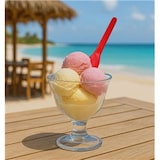 thumbnail of MONOUSO - Paletta per Gelato Colori CPLA 10cm (100 Pezzi)