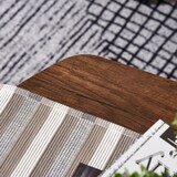 thumbnail of HOMCOM Mesa de Centro com 2 Prateleiras Mesa de Café Estilo Vintage para Sala de Estar Dormitório 100x60x46cm Castanho Rústico