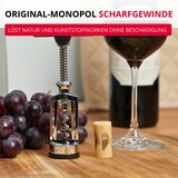 thumbnail of Westmark Glockenkorkenzieher mit Korkabstreifer, Monopol Edition, Stahl/Zink-Druckguss, Chianti, Verchromt, 6255336C