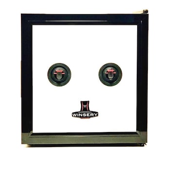 Winsery dispenser vino sistema gravitazionale GS20 nero 50x43x50 cm