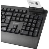 thumbnail of Renkforce RF-CKB-201 USB Tastatur Schweiz, QWERTZ Schwarz Chipkarten-Leser