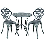thumbnail of Helloshop26 - Set de bistro kit de bistro vintage ensemble de table et de chaises de jardin fonte vert  03_0003737