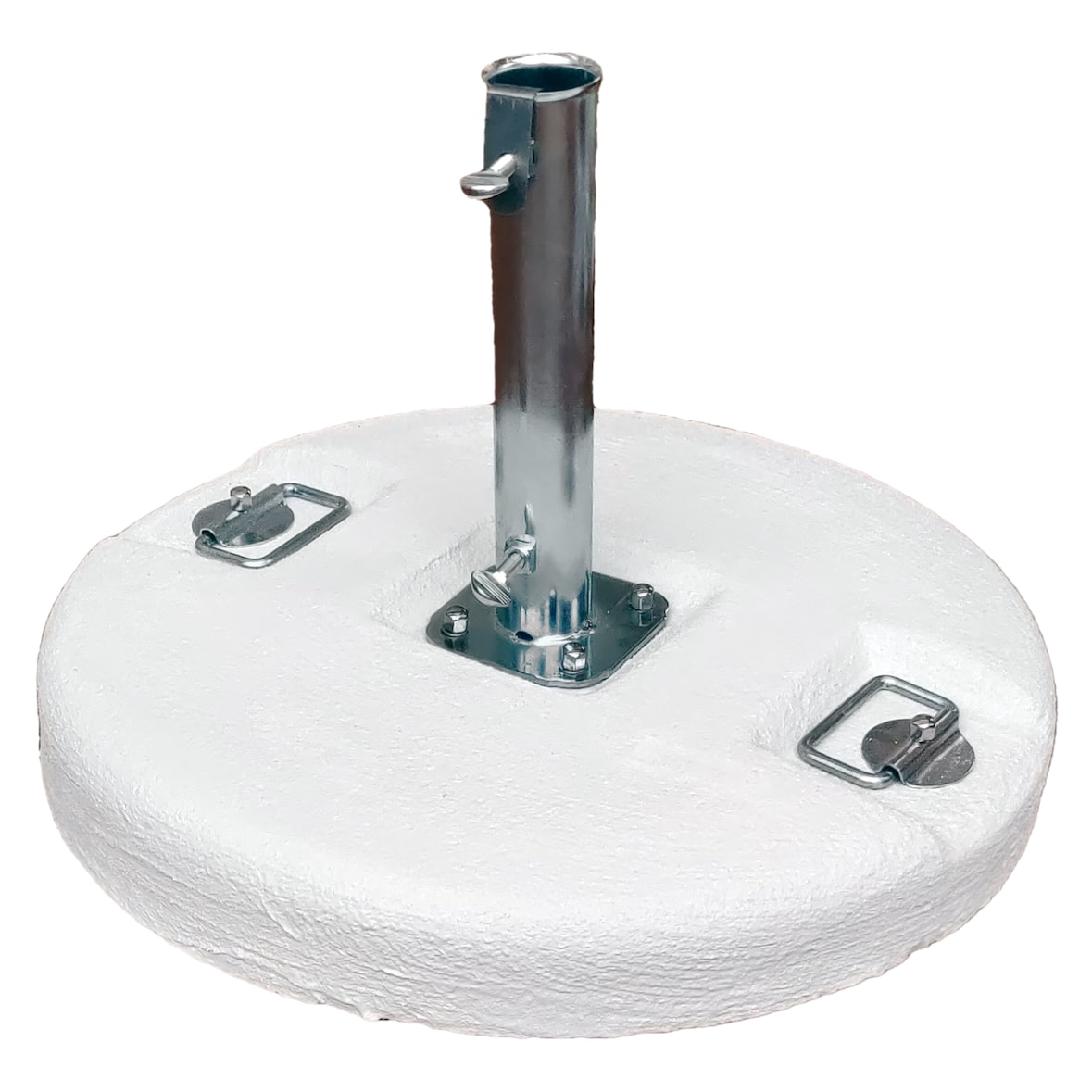 base cemento bianco con maniglie - 50 kg