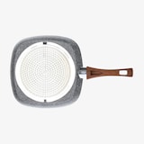 thumbnail of Mamù Square Induktionsgrill, hohe Materialstärke, besonders widerstandsfähig, 28 x 28 cm