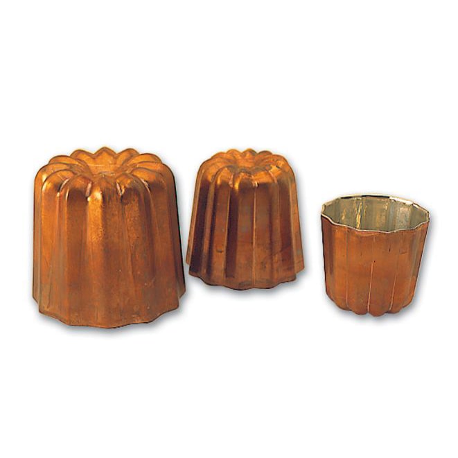 Matfer Moule cuivre cannelé D.3.5 x H.3.5 cm Matfer - 340415