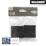 thumbnail of WAGNER Vibrationsdämpfer 2tlg. - 50 x 50 x 12 mm, schwarz, unter der Waschmaschine, Trockner, PAK geprüft - 15195099