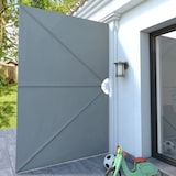 thumbnail of Auvent latéral pliable de terrasse Gris 300 x 200 cm Modèle Jardin Upsilon Plus