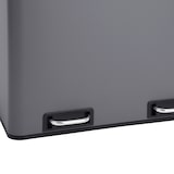 thumbnail of SVITA TM2X24 Mülleimer Papierkorb 48L Abfalleimer Mülltrennung Grau