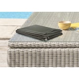 thumbnail of Copertura protettiva per tavolo da giardino in poliestere grigio - OCEANE-LUNCH