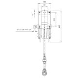 thumbnail of vaiotec TOPLINE Schlauchaufroller mit Brause - 20 Meter, 180 x 700 mm