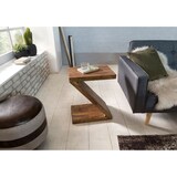 thumbnail of Massivholz Beistelltisch `Z` Cube 44x30x59 cm Couchtisch Regal Neu