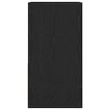thumbnail of vidaXL Nachttisch mit Schublade Schwarz Eichen-Optik 35x34x66,5 cm