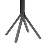 thumbnail of METRO PROFESSIONAL Mesa de bistro Soto, aluminio, Ø 70 x 72 cm, patas planas, redonda, gris oscuro