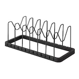 thumbnail of Yamazaki Kochtopf Deckelhalter Organizer Aufbewahrung Topf Deckel schwarz
