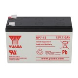 thumbnail of 4x Yuasa Blei-Akku NP7-12 Pb 12V 7Ah VdS, Faston 4,8mm