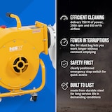 thumbnail of MSW Unità di aspirazione mobile - 850 m³/h - 56 L - per il legno