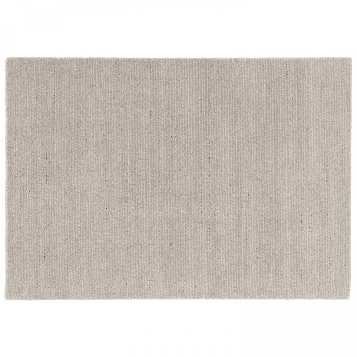Tapis rectangulaire en polypropylène gris clair 120 x 170 cm