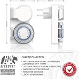 thumbnail of BEARWARE Outdoor Zeitschaltuhr in horizontaler Bauform für Innen und Außen / IP44