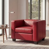 thumbnail of Sessel Loungesessel Lille ~ Kunstleder, rot