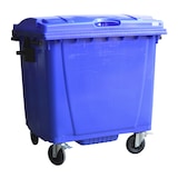 thumbnail of Contenedor de Basura Azul 1000 litros 4 Ruedas