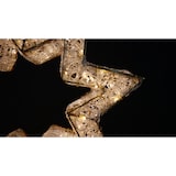 thumbnail of METRO PROFESSIONAL LED-Sternen Figur, Aluminium, 138 x 20 x 180 cm, 1275 LEDs, 80 W, warm- und kaltweiß